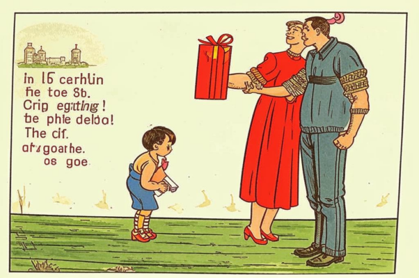 «Мы любим в детстве получать подарки...»