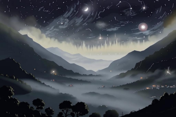 «Я вышел в ночь. Ни звездочки единой...»