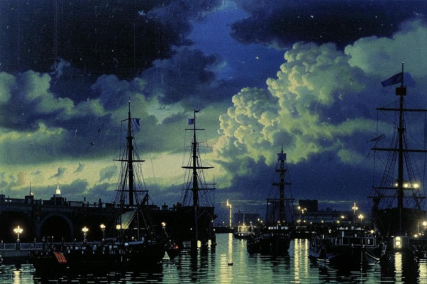 Белая ночь («Это не дома, а корабли…»)