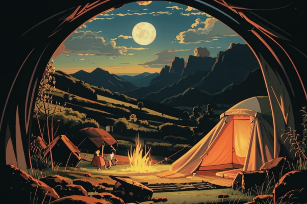 «Мы жили лагерем в палатке...»