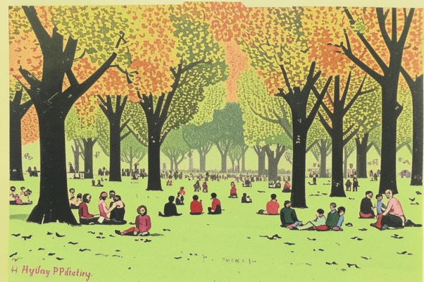 В лондонском парке