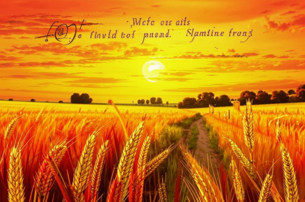 В ячменном поле