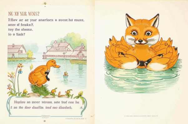 Волк и лиса (ранний вариант)