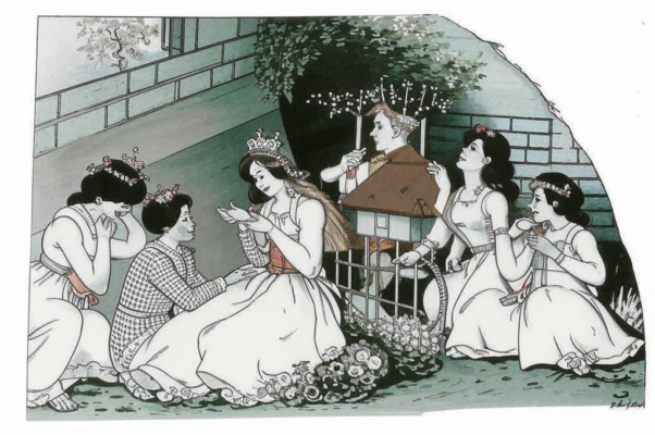 Дочки в бочке