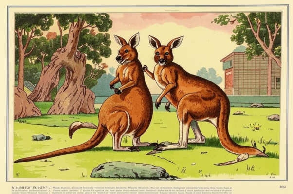 Кенгуру («Вот полюбуйтесь на игр…»)