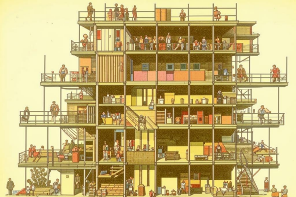 Лес («Многоэтажный этот до…»)