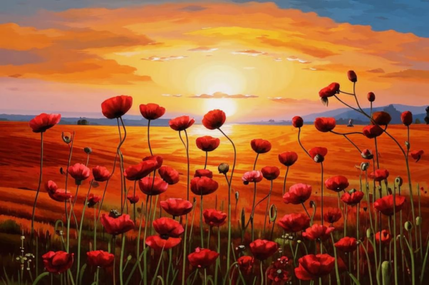 За полем ржи