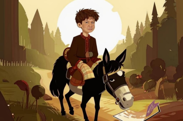 Мельник, мальчик и осел (вариант)