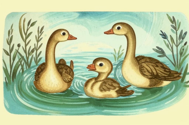 Непослушные гусята