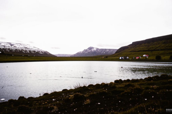 На берегу реки Эйр