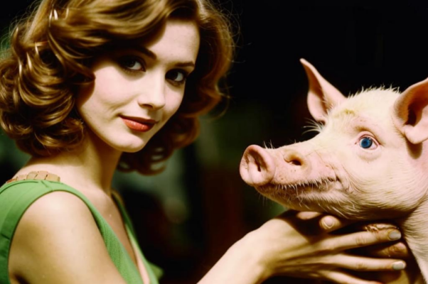 Леди и свинья