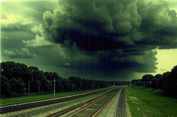 Дождь («По небу голубом…»)