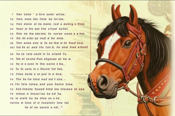 Новогодний привет старого фермера его старой лошади