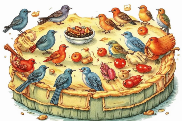 Птицы в пироге (ранний вариант)