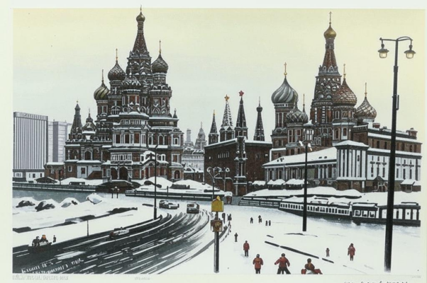 Зимой в Москве