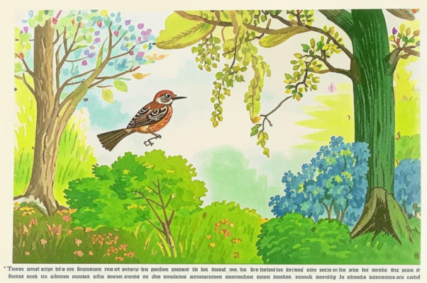 Разговор с малиновкой