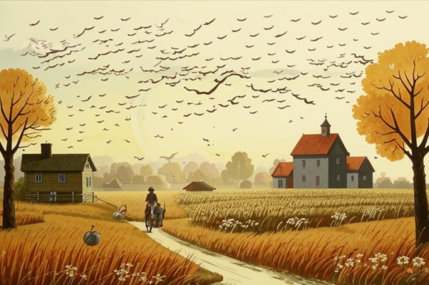 Сентябрь («Ясным утром сентябр…»)