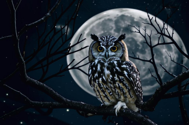 Сова («О птица ночи!  Жалобу сво…»)