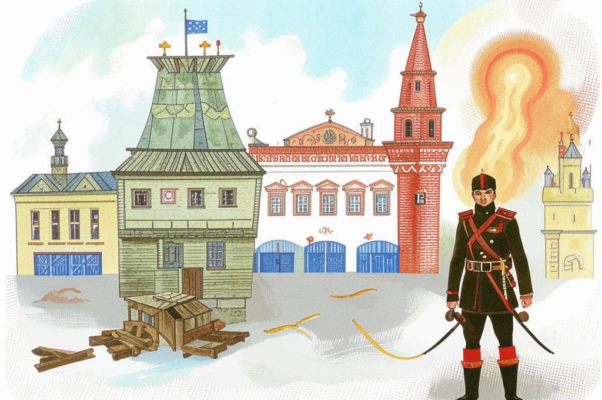 Пожар (ранний вариант)