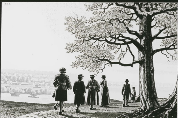 Юность («Есть ходячая важность,/ Дубовость,/ Чугунность…»)