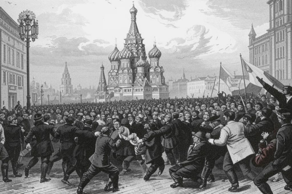 ««Кончайте войну! / Довольно! / Будет! / В этом / голодном году ...»