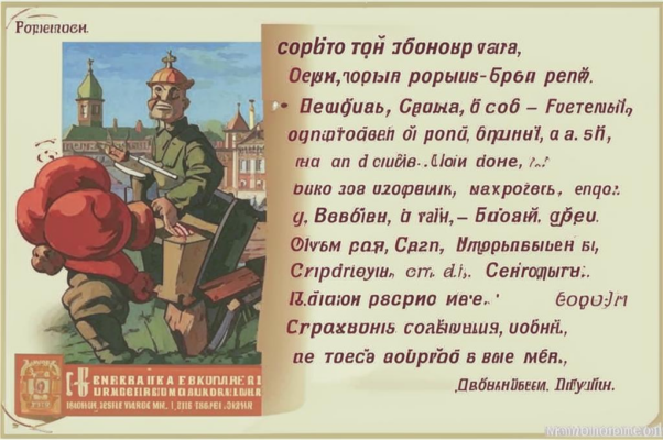 «Во весь / медногорлый / гудочный клич...»
