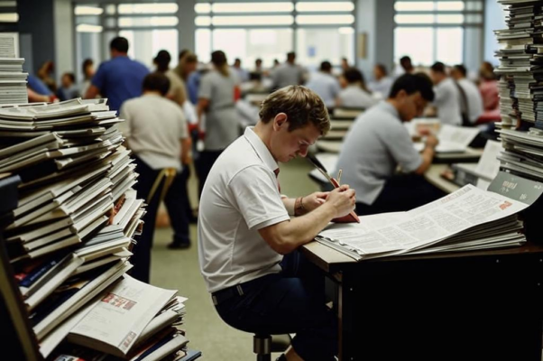 Газетный день