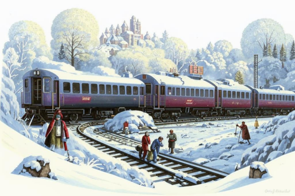 «Под ухом / самым / лестница...»