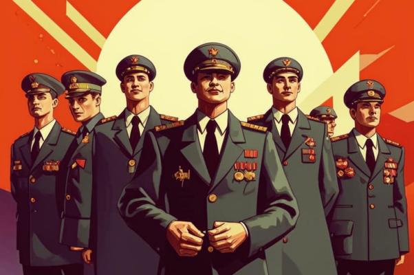 О том, / как некоторые / втирают очки / товарищам, / имеющим циковские / значки