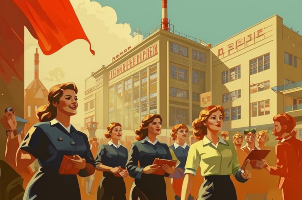 Привет делегатке