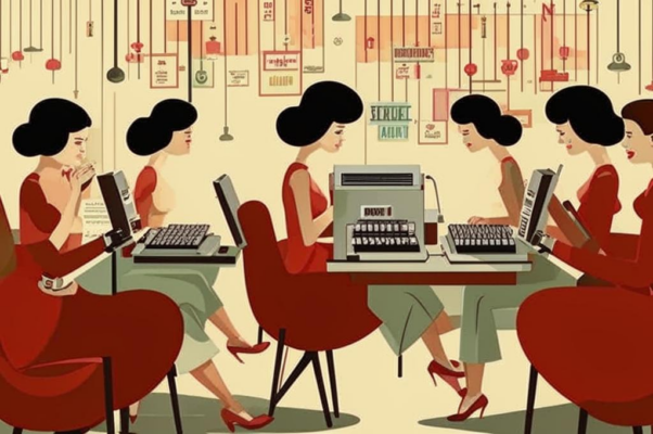 Товарищу машинистке