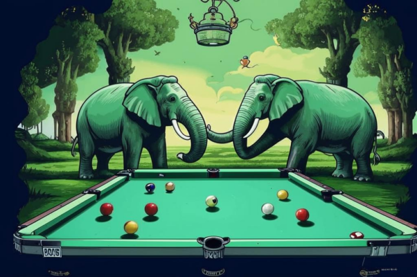 Точеные слоны