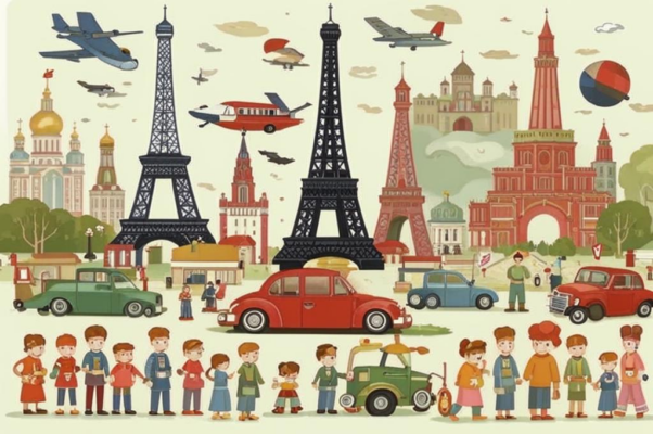 Прочти и катай в Париж и в Китай