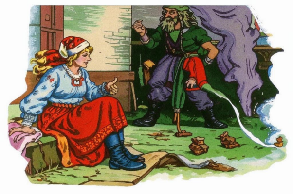 Рассказ про то, как кума о Врангеле толковала без всякого ума