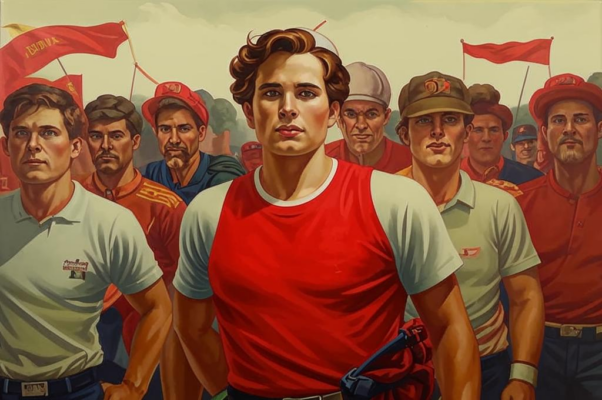 Товарищи, поспорьте / О красном спорте!