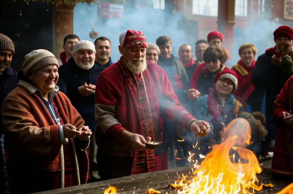 «Мелькают одежды, покровы клубятся...»
