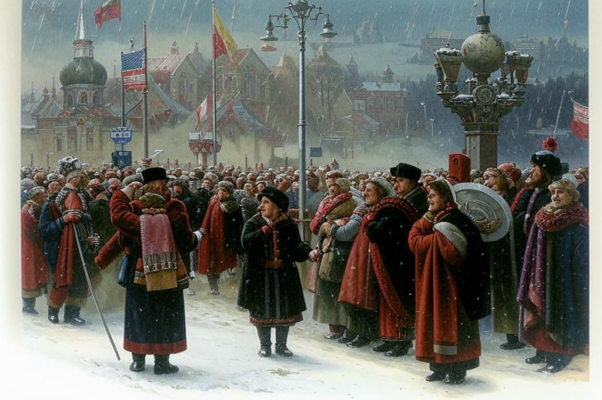 Песня («Ох, пора тебе на волю, песня русская…»)