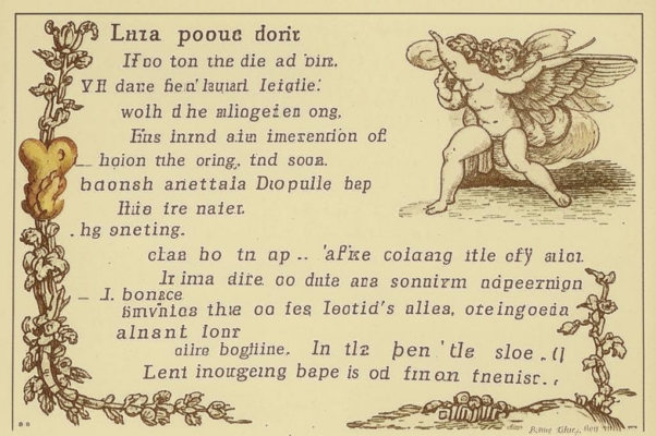 К Элизе, которая сердилась на Амура