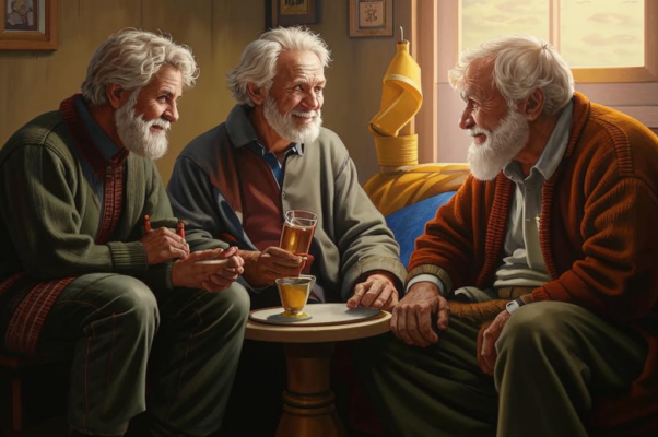 Старик («Я старик ― и наcлаждаюсь…»)