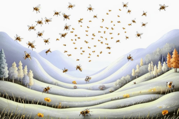 «Белые косматые пчелы ...»