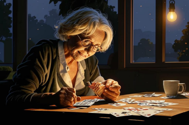 «В кресле старенькая сводит...»