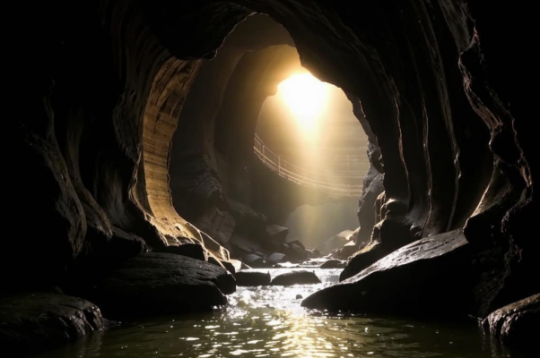 «Глубокая, темна подземная река ...»