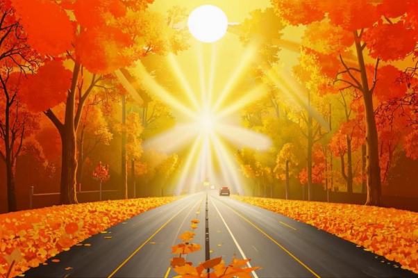 «Глаза лучам осенним рады...»