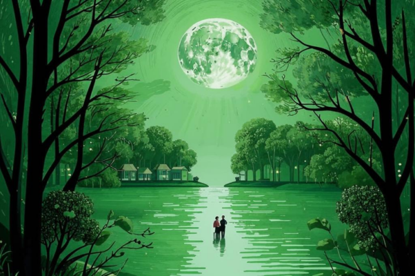 «Покрасил воду в зелень-цвель...»