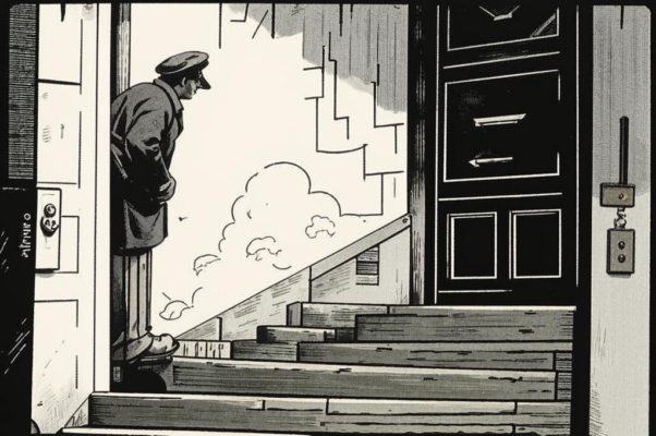 «Скрипнет дверь ли, ставня ль, ступеньки ли ...»