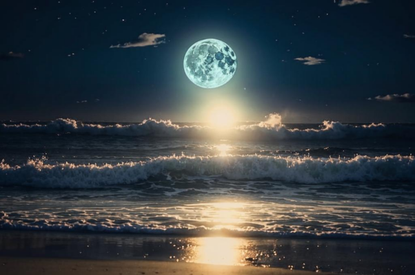 Затишье («Волна вольна.  С луною на приволь…»)