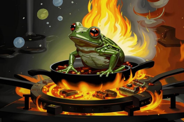 «На сковородке жарится лягушка...»