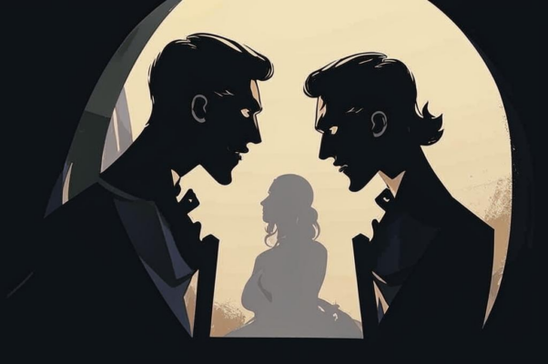 Зайчик на стене