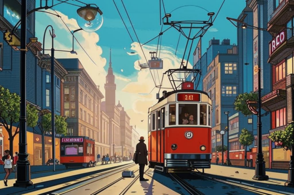 Мой город («Трамваев грохот и скрежет…»)