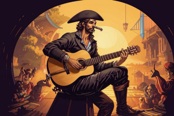 «Видно, празднует габара...»